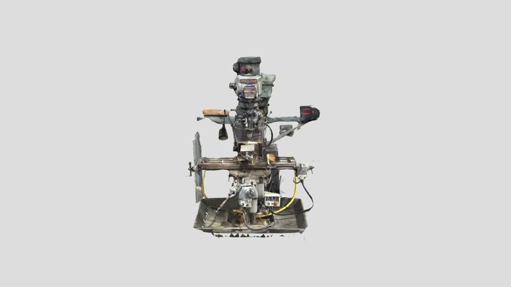 Bridgeport Mill 3D Model