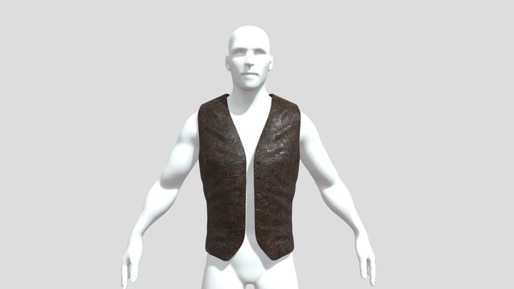 Coffee ground biomaterial vest