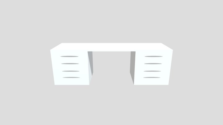 The Teddy Desk 3D Model