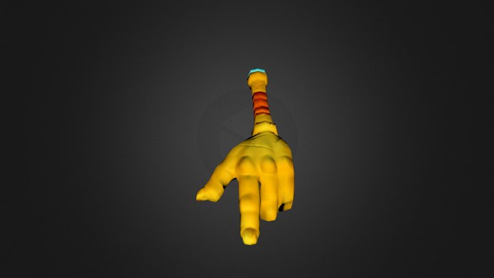 Lion Scepter 3D Model