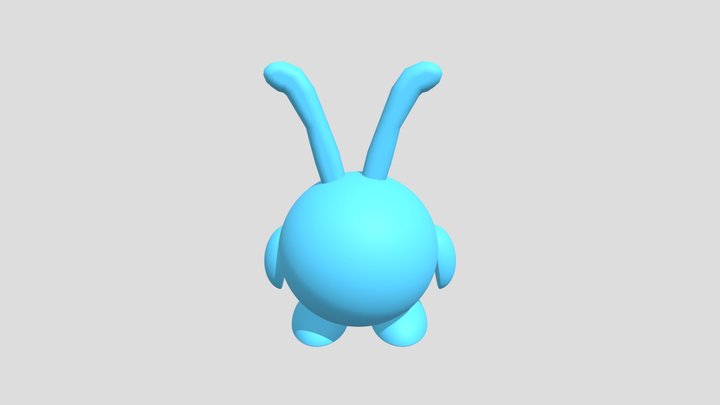 Krosh 3D Model