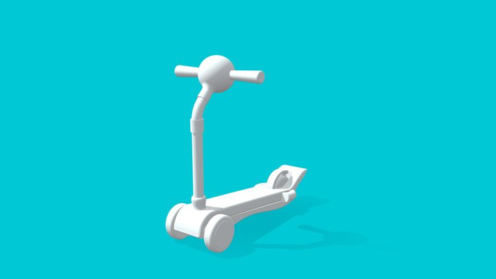 Kid´s scooter 3D Model