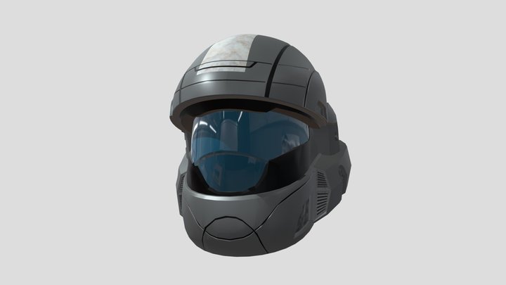ODST Helmet from HALO 3D Model