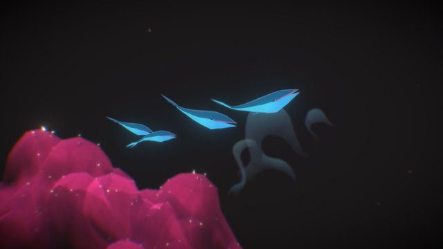 Star Whale 3D Model