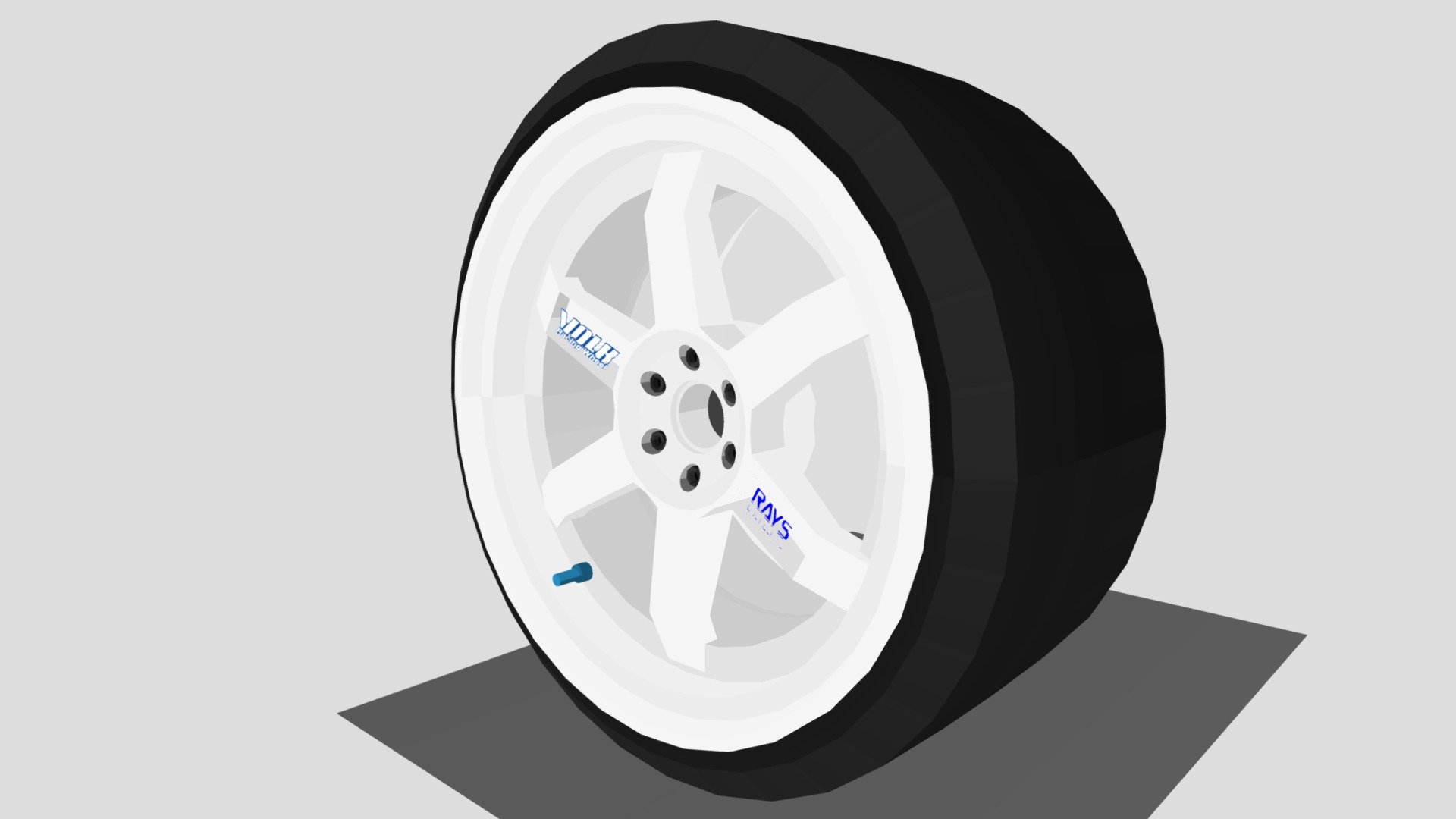 Volk Racing TE37 (low poly)
