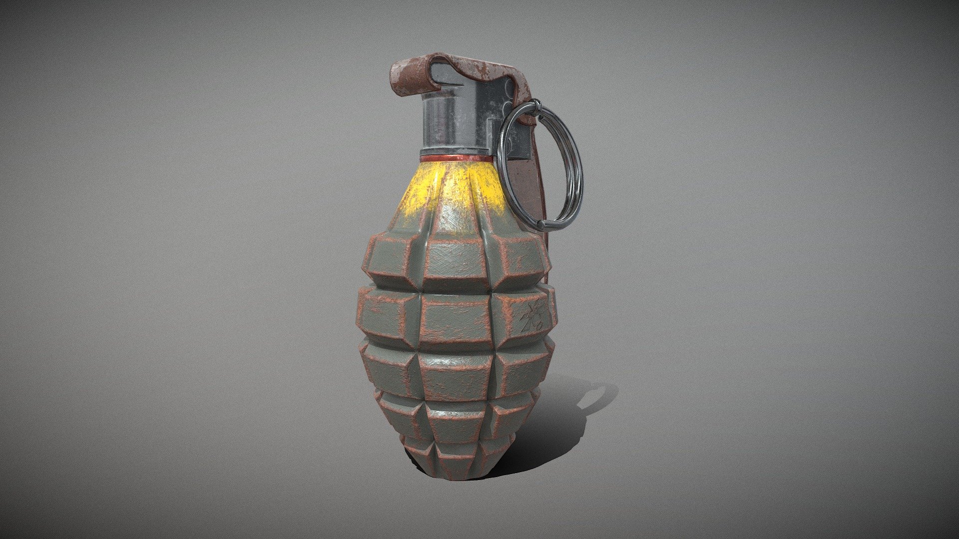 Grenade Game Assets - Download Free 3d Model By Bouaraour [0f78a91 