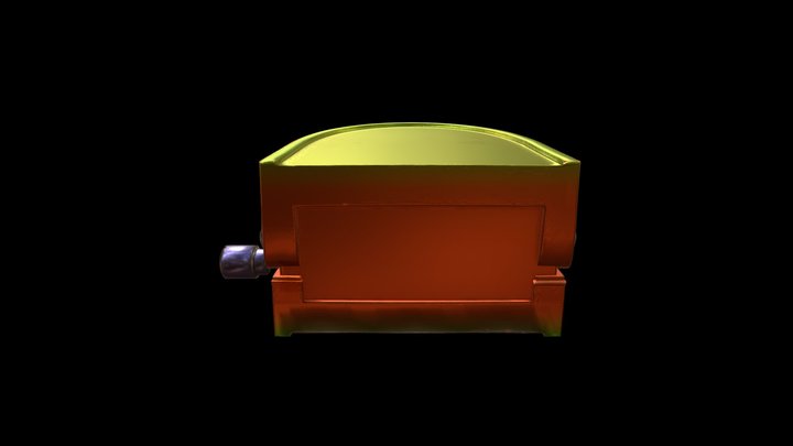 Chattering Teeth Toy - animated 3D Model