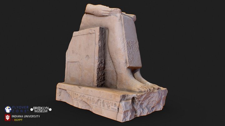 3D rendering of Imhotep
