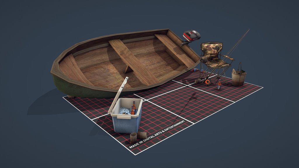 DAE - 5 Props - Fishing Set