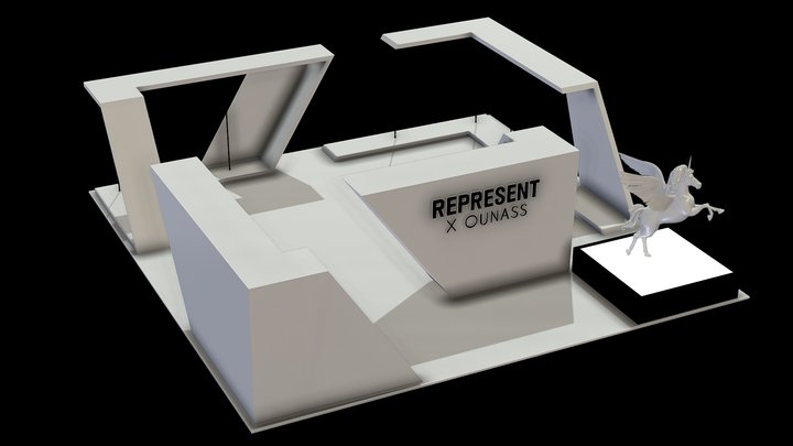 POP UP STORE OHUNAS – Modello 3D gratuito STL