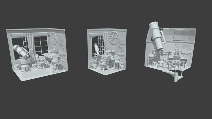 DAEcrib Blockouts 3D Model