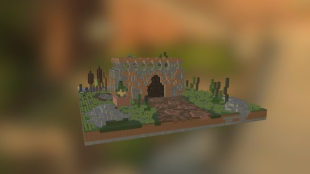Minecraft "Natural" Build 3D Model