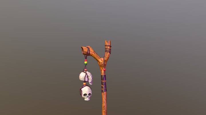 WitchDoctor 3D Model