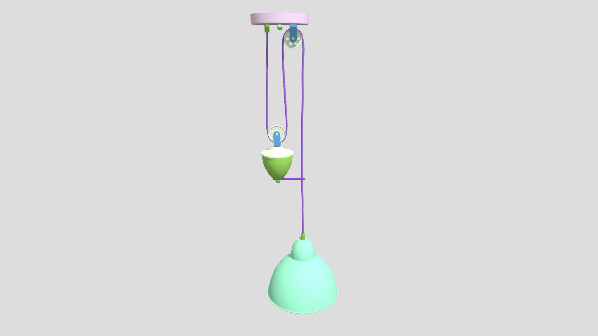 Светильник подвесной Lumion — Sketchfab embed 3D viewer