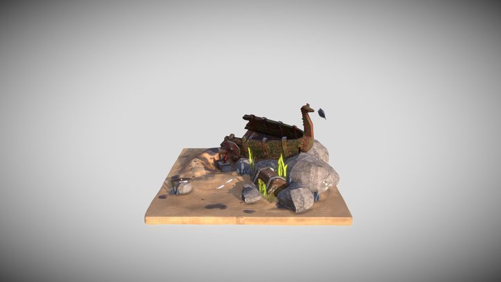 Underwater Scene AS1 James Breeze 19428799 3D Model