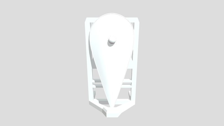 Kite Shield 3D Model