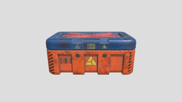 Sci-Fi Apocalipse Science Box 3D Model