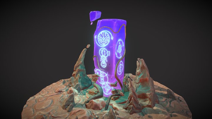 Rift Crystal 3D Model
