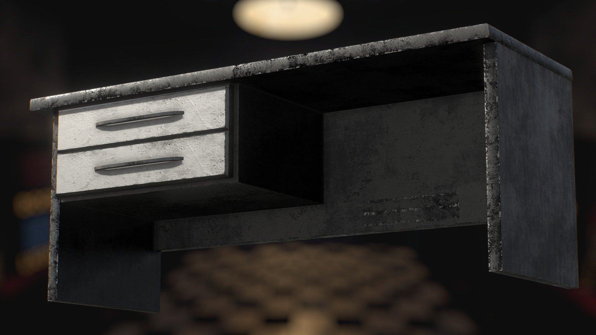 FNaF 1 Office - DESK - Download Free 3D model by Glitch5970 [0f7f9c8