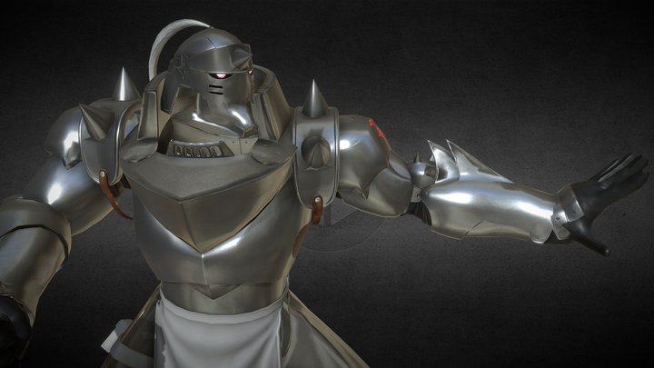 fullmetal alchemist brotherhood alphonse elric 3D Model