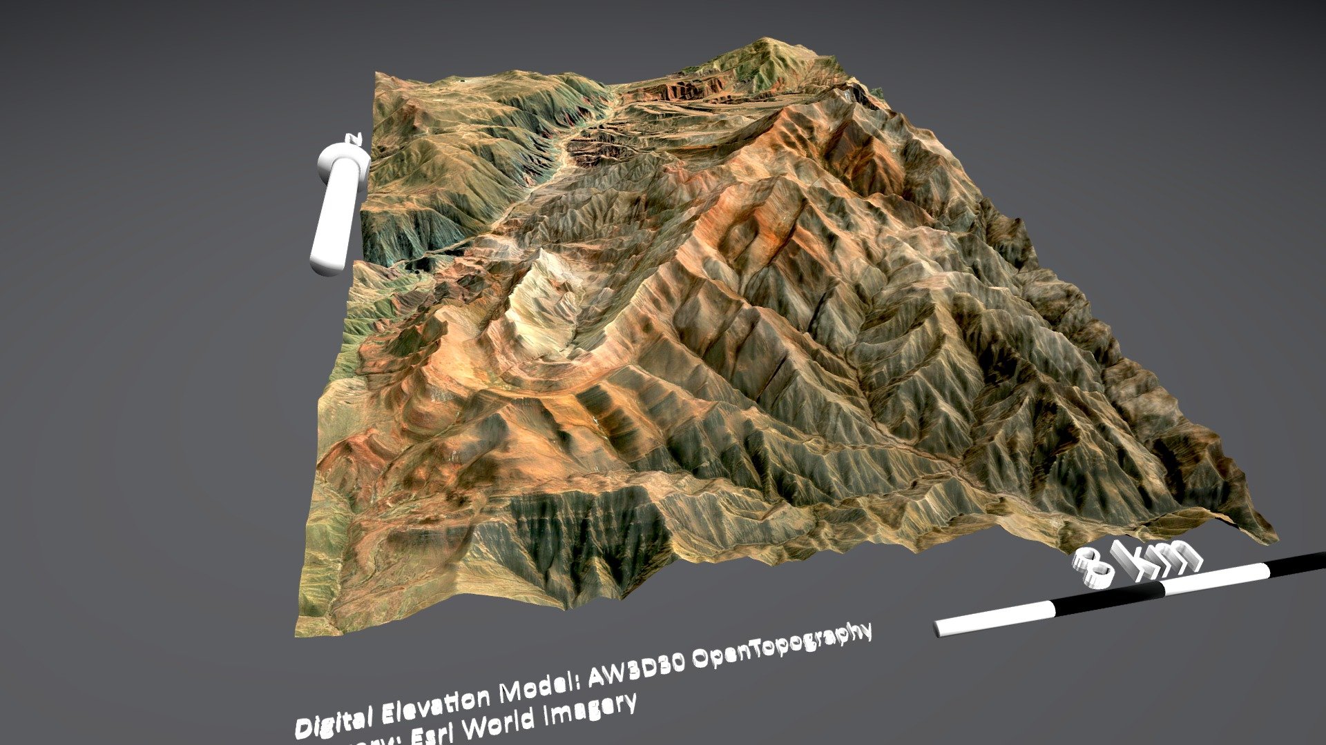 Syncline, Argentina