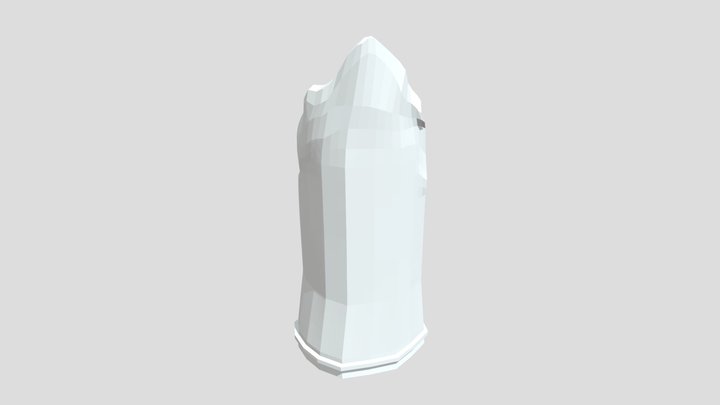 Brokencolumn Sculpt 3D Model