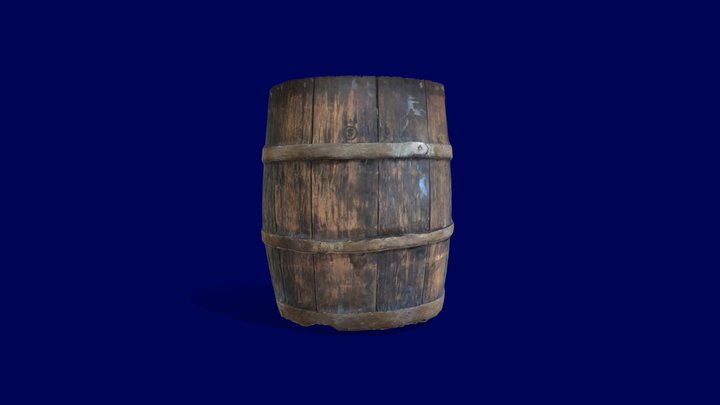 Barrel 1888 Ton OH48-139 – Free 3D Model STL