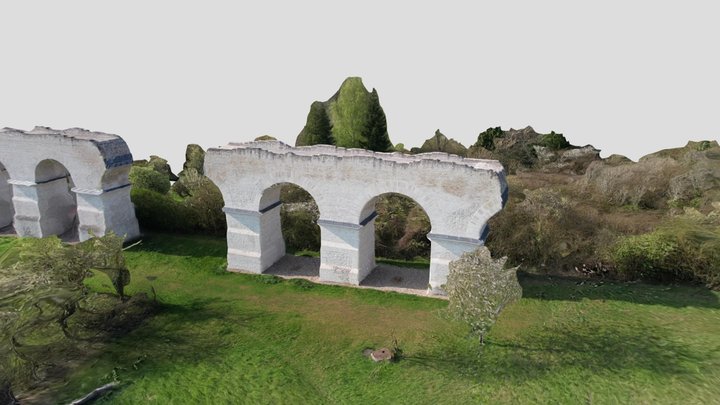 Aqueduc Romain Ars sur Moselle (France) 3D Model