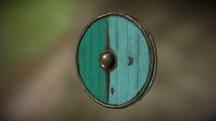 Ragnar's Shield 3D Model