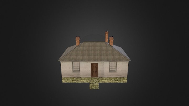 Point Puer Boys' Prison - Superintendent's House 3D Model
