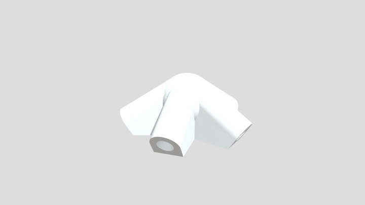 Icosahedron Connector 3D Model