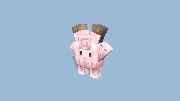 Clefairy 3D Model