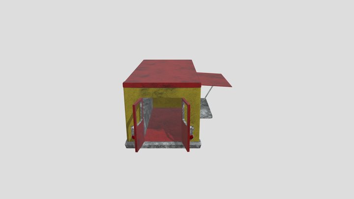 Food Truck 3D Model