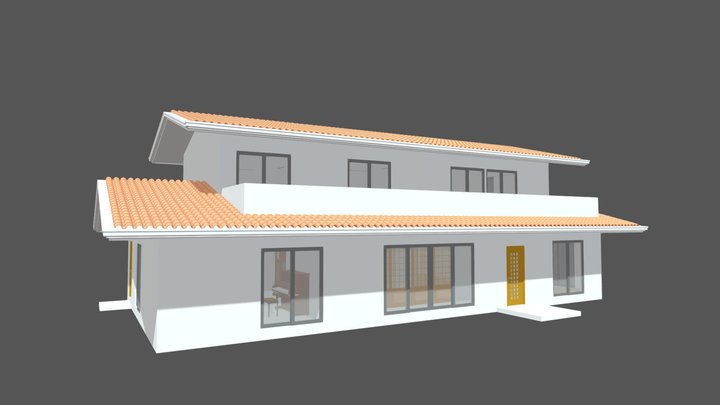 Japanese House 3D Model