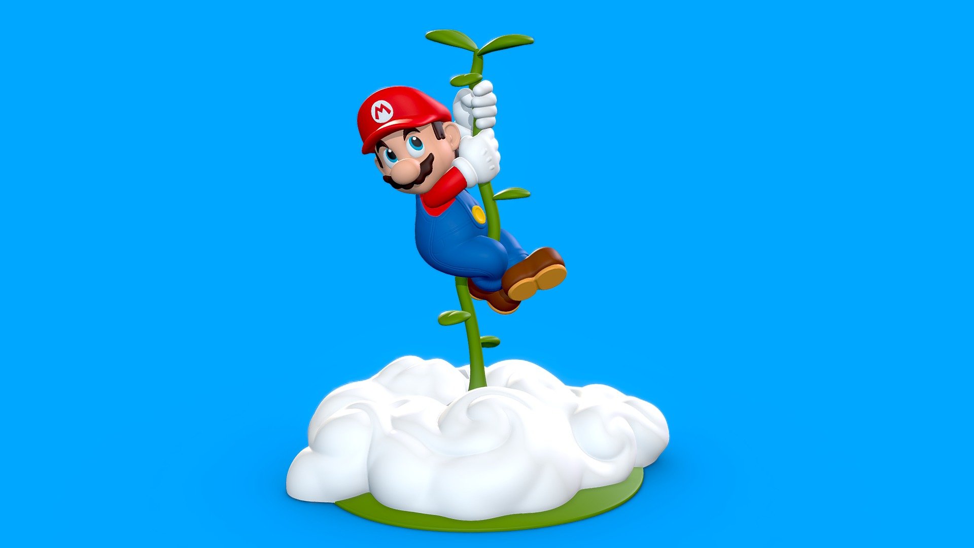 rustfri grill orm Super Mario - 3D print - Buy Royalty Free 3D model by LessaB3D (@lessaB3D)  [0f86234]