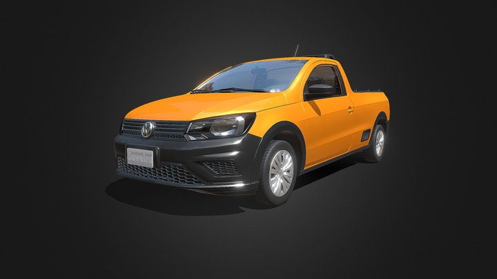 Volkswagen Saveiro 3D Model