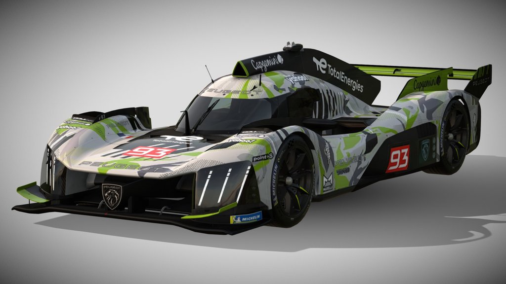 2024 Peugeot 9X8 Hybrid Hypercar LMDH