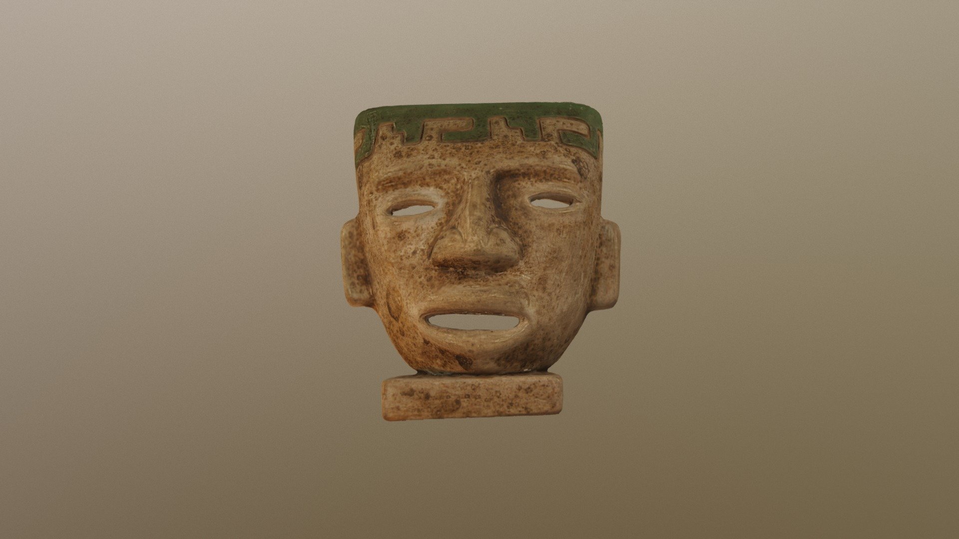 Masque 3D model