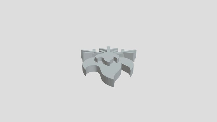 Ice and Fire 3D Model