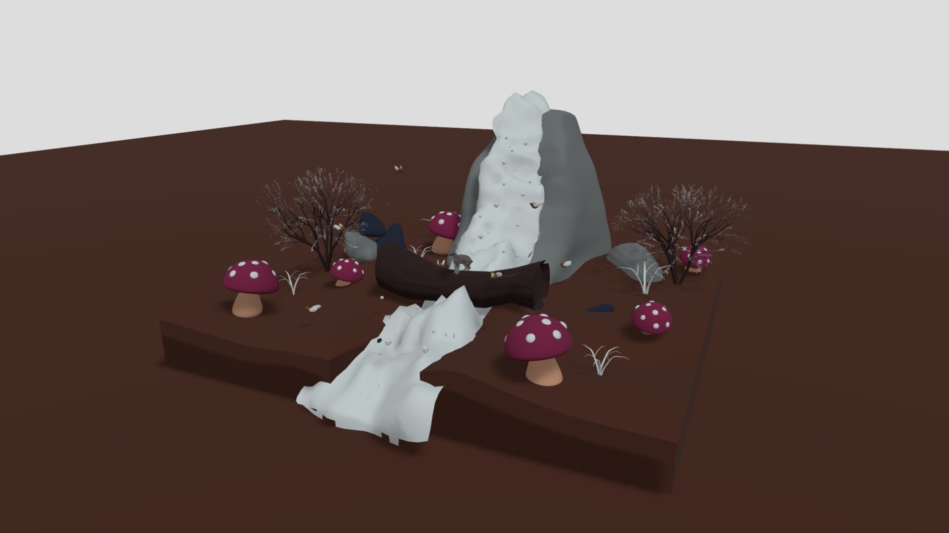 лес с животными - 3D model by handmade564 [0f897ff] - Sketchfab
