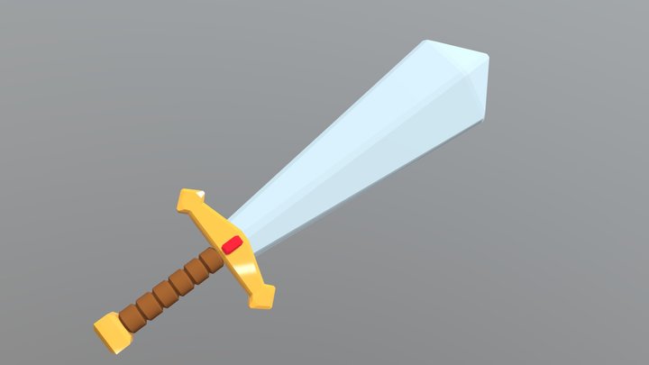 Old Sword 3D Model