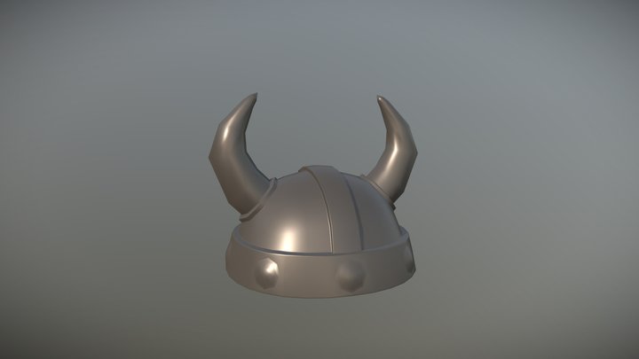 NKU - Norse Helmet 3D Model