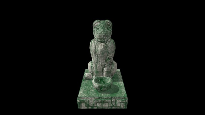 jaguar statue 3D Model