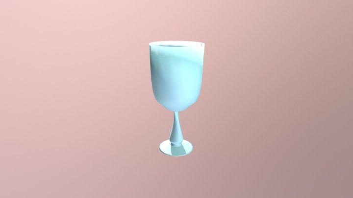 Wine Glass 3D Model