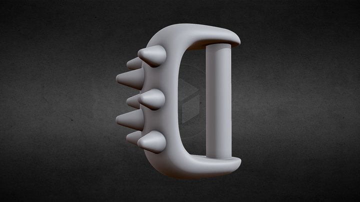 3D PRINTABLE GRUNE KNUCKLEDUSTER THUNDERCATS 3D Model