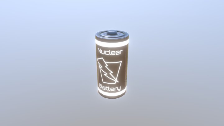 Battery (Small Armor Pickup) 3D Model