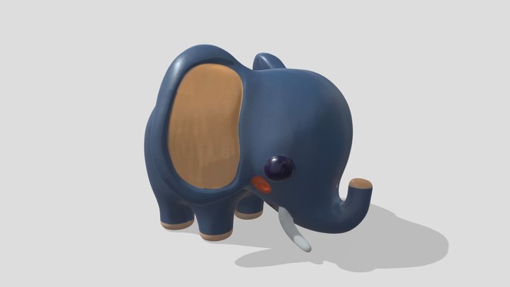 Cartoon Elephant Baby