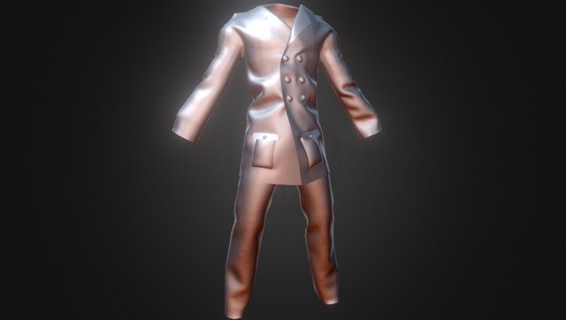 jacket and jeans 3D Model