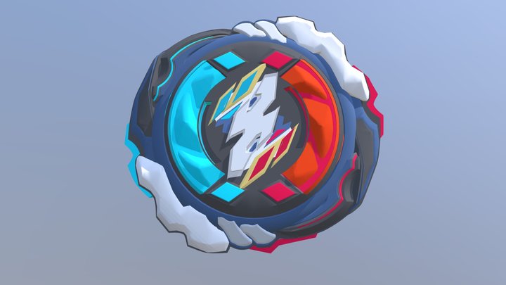Miracle Janus (Beyblade) 3D Model