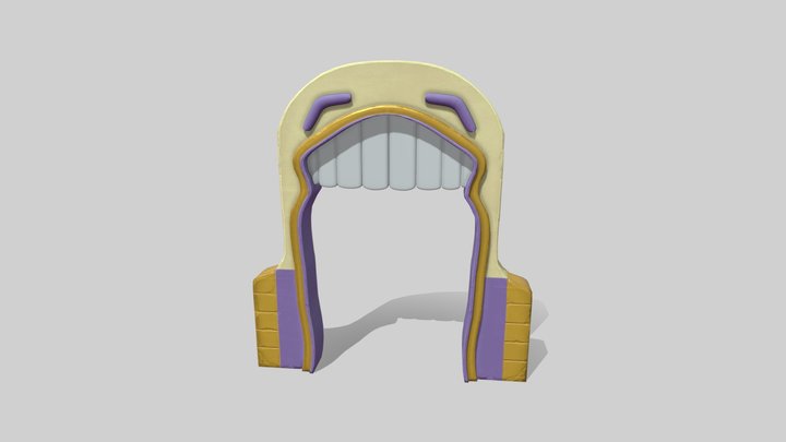 Puerta - Quack Time Event 3D Model